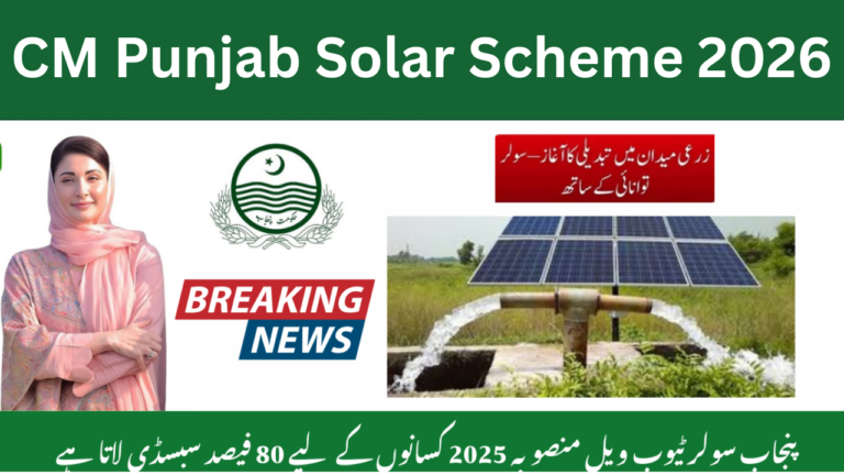 CM Punjab Solar Scheme 2026: Big Relief for Electricity Bills with Free Solar Systems